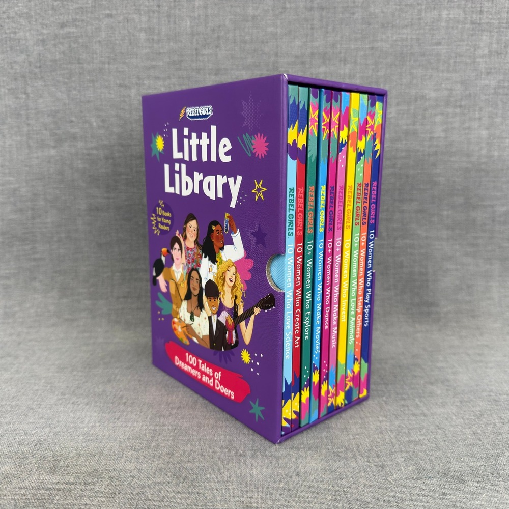 Rebel Girls Little Library 10 Book Box Set 100 Tales Dreamers Doers Hardcover